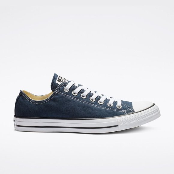 Converse Men's Chuck Taylor Navy Blue Low Top - Picture 1 of 6